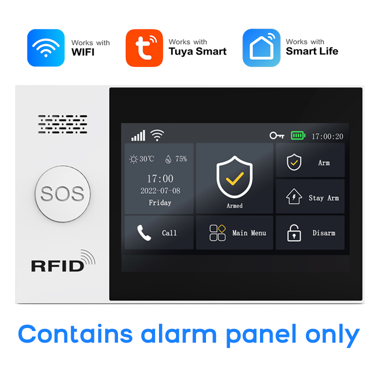 Sim Gsm Alarm - PG-107 Tuya اللاسلكية الرئيسية واي فاي