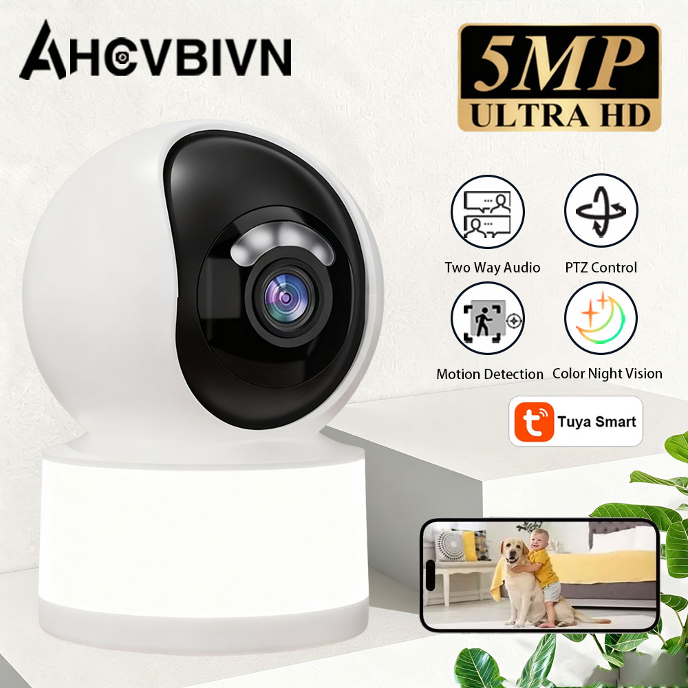 Home Security Flood Lights - كاميرا IP ذكية من Tuya بدقة