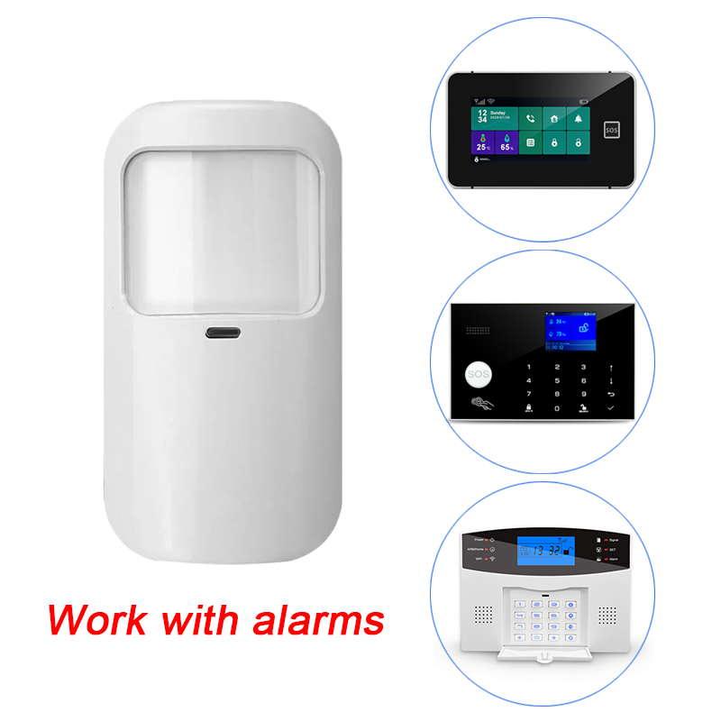 Sim Gsm Alarm - لاسلكي 433 ميجا هرتز مستشعر الأشعة
