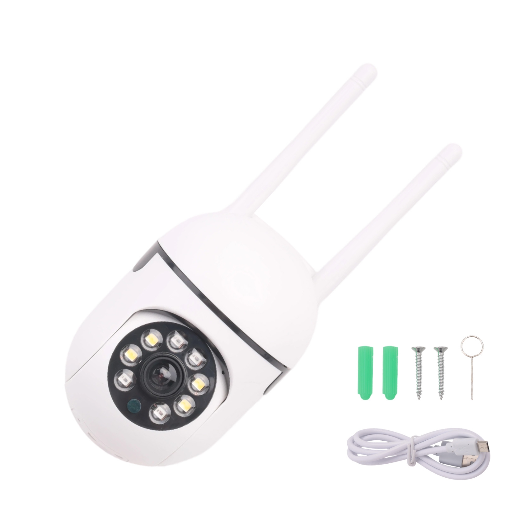 Home Security Flood Lights - كاميرا أمنية خارجية واي فاي DT23