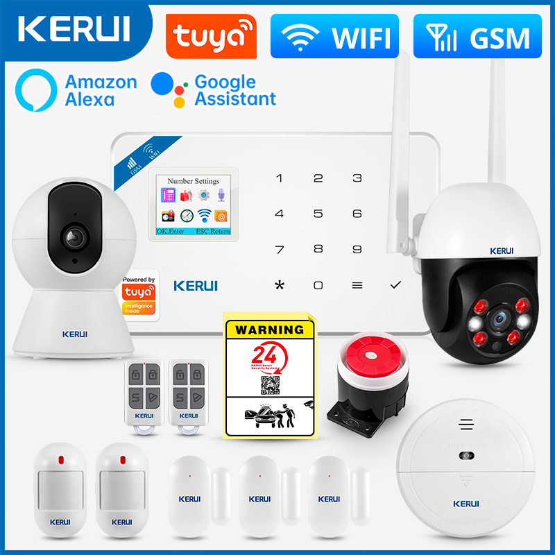 Home Security Front Door Camera - KERUI W181 نظام إنذار الأمن المنزل