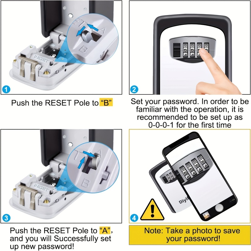 صندوق مفاتيح مركب يُثبت على ال - مراجعة Home Security Box وسعره