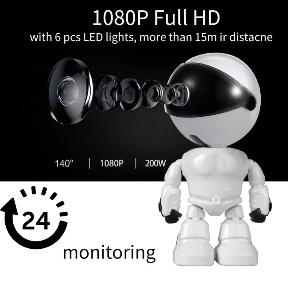 كاميرا روبوت ذكية واي فاي IP 1 - مراجعة Home Security Robots وسعره