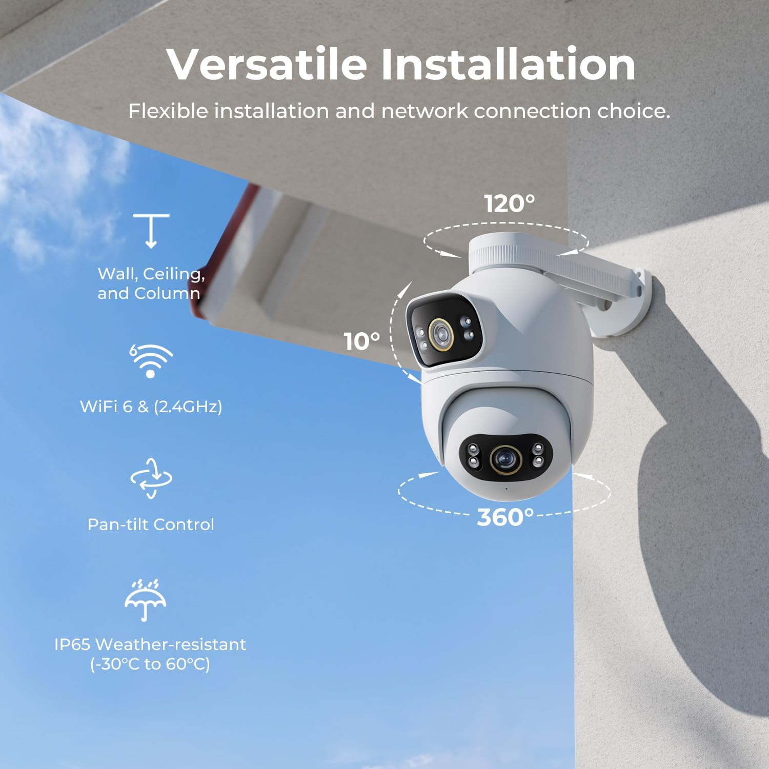 IMILAB EC6 Dual 3K + 3K WiFi أ - مراجعة Home Security Flood Lights وسعره