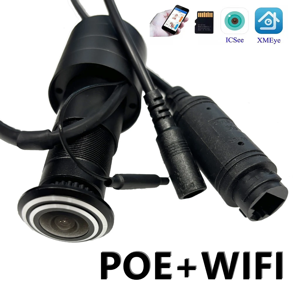 1080P POE الصوت HD داخلي الباب - مراجعة Home Security Front Door Camera وسعره
