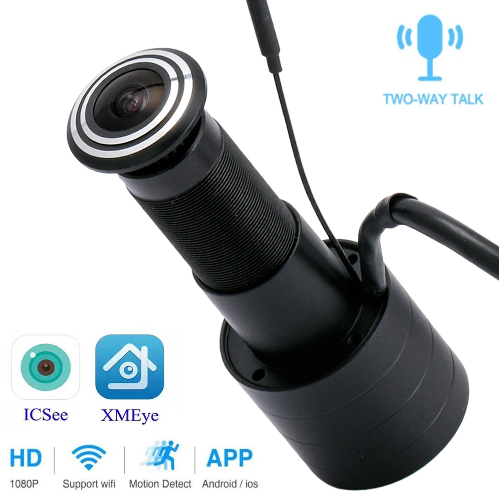 1080P POE الصوت HD داخلي الباب - مراجعة Home Security Front Door Camera وسعره