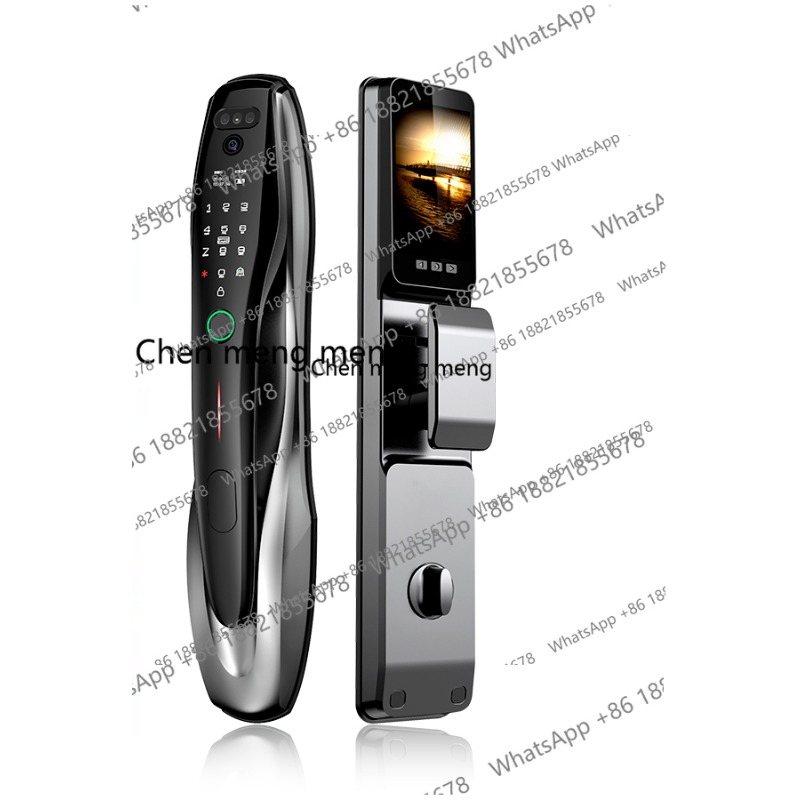 قفل باب ذكي للمنزل مع كاميرا ل - مراجعة Home Security Front Door Camera وسعره