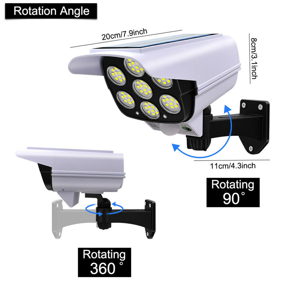 في الهواء الطلق ضوء الشمس استش - مراجعة Home Security Flood Lights وسعره