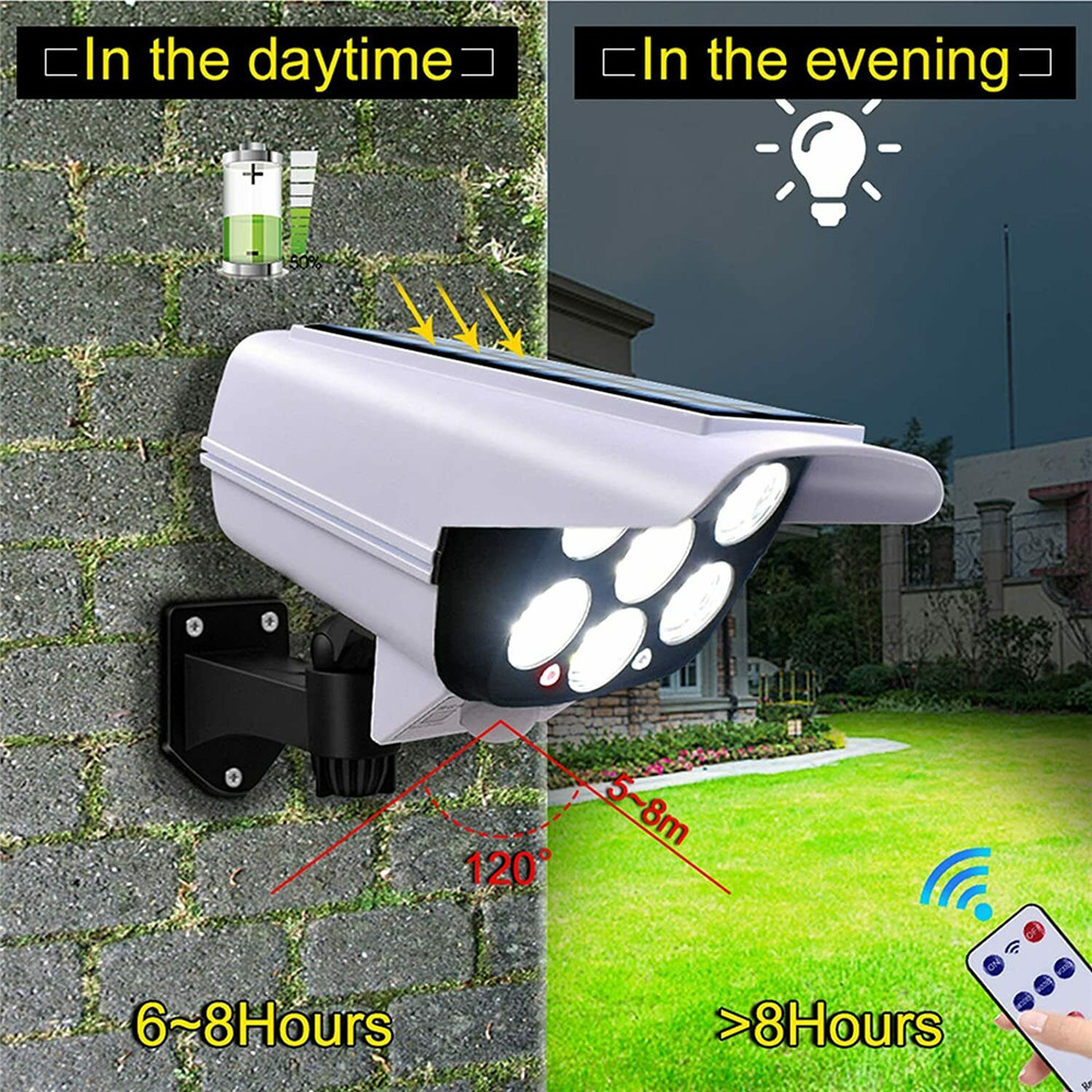 في الهواء الطلق ضوء الشمس استش - مراجعة Home Security Flood Lights وسعره