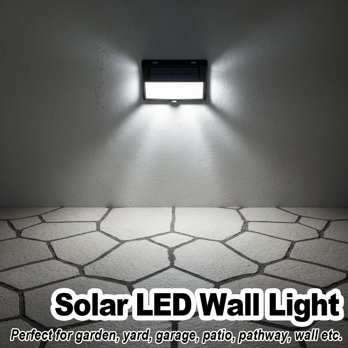 إضاءة جدارية LED ثلاثية الجوان - مراجعة Home Security Flood Lights وسعره