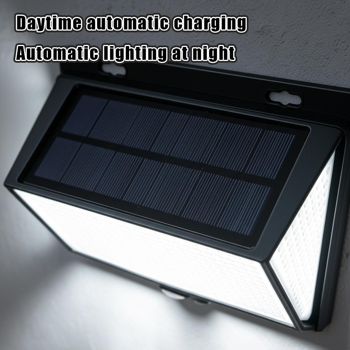 إضاءة جدارية LED ثلاثية الجوان - مراجعة Home Security Flood Lights وسعره