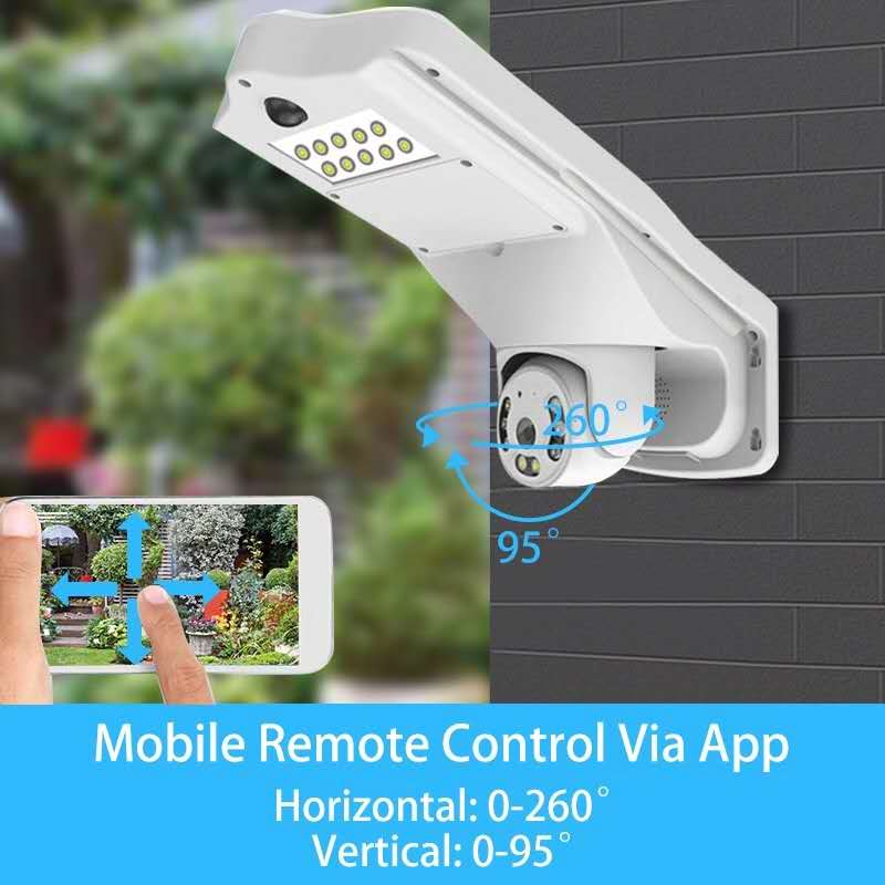 2MP 1080P V380Pro الكاشف فناء  - مراجعة Home Security Flood Lights وسعره