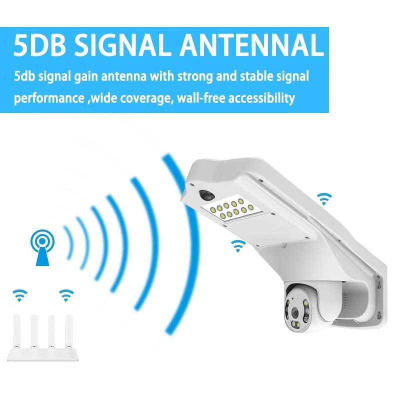 2MP 1080P V380Pro الكاشف فناء  - مراجعة Home Security Flood Lights وسعره