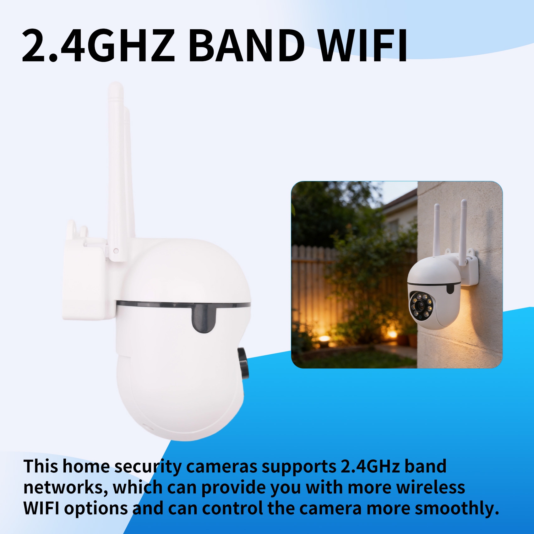 كاميرا أمنية خارجية واي فاي DT - مراجعة Home Security Flood Lights وسعره
