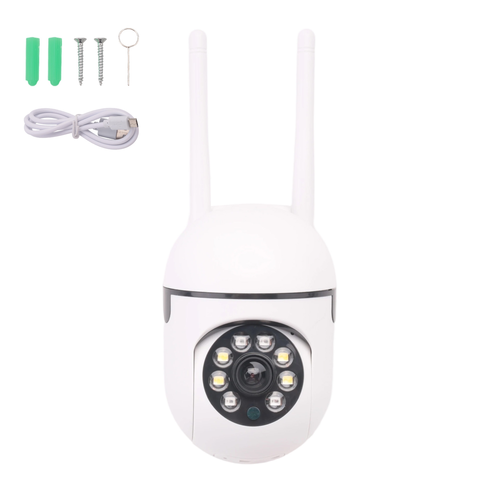 كاميرا أمنية خارجية واي فاي DT - مراجعة Home Security Flood Lights وسعره