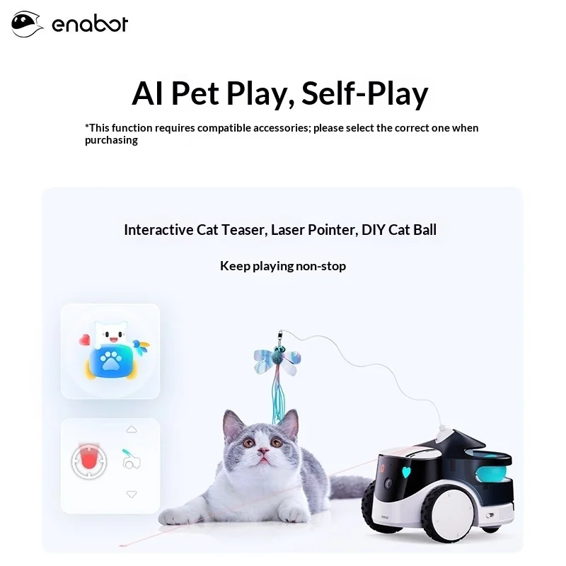 Enabot ROLA PetPal روبوت ذكي ر - مراجعة Home Security Robot وسعره