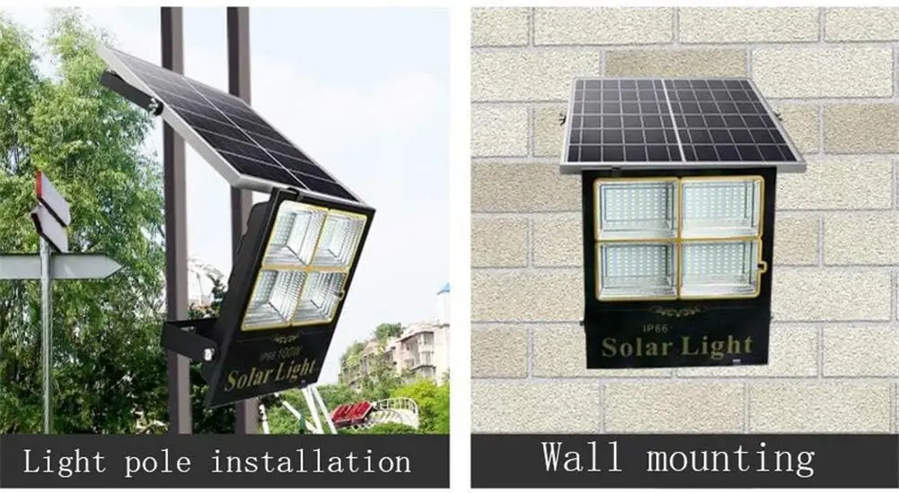 كشاف شمسي منزلي، مقاوم للماء ب - مراجعة Home Security Flood Lights وسعره