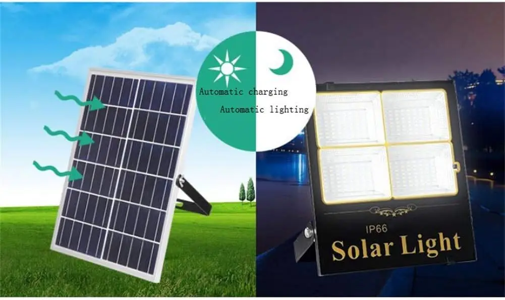 كشاف شمسي منزلي، مقاوم للماء ب - مراجعة Home Security Flood Lights وسعره