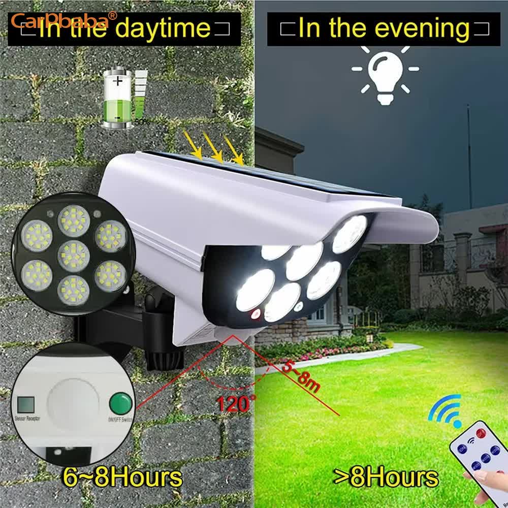 في الهواء الطلق ضوء الشمس محس  - مراجعة Home Security Flood Lights وسعره
